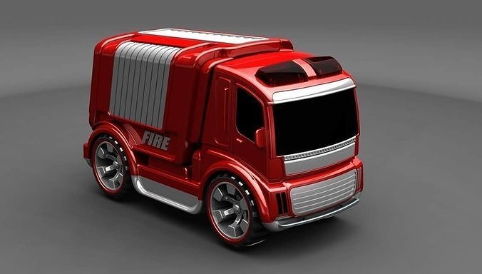 fire truck toys 3D print model