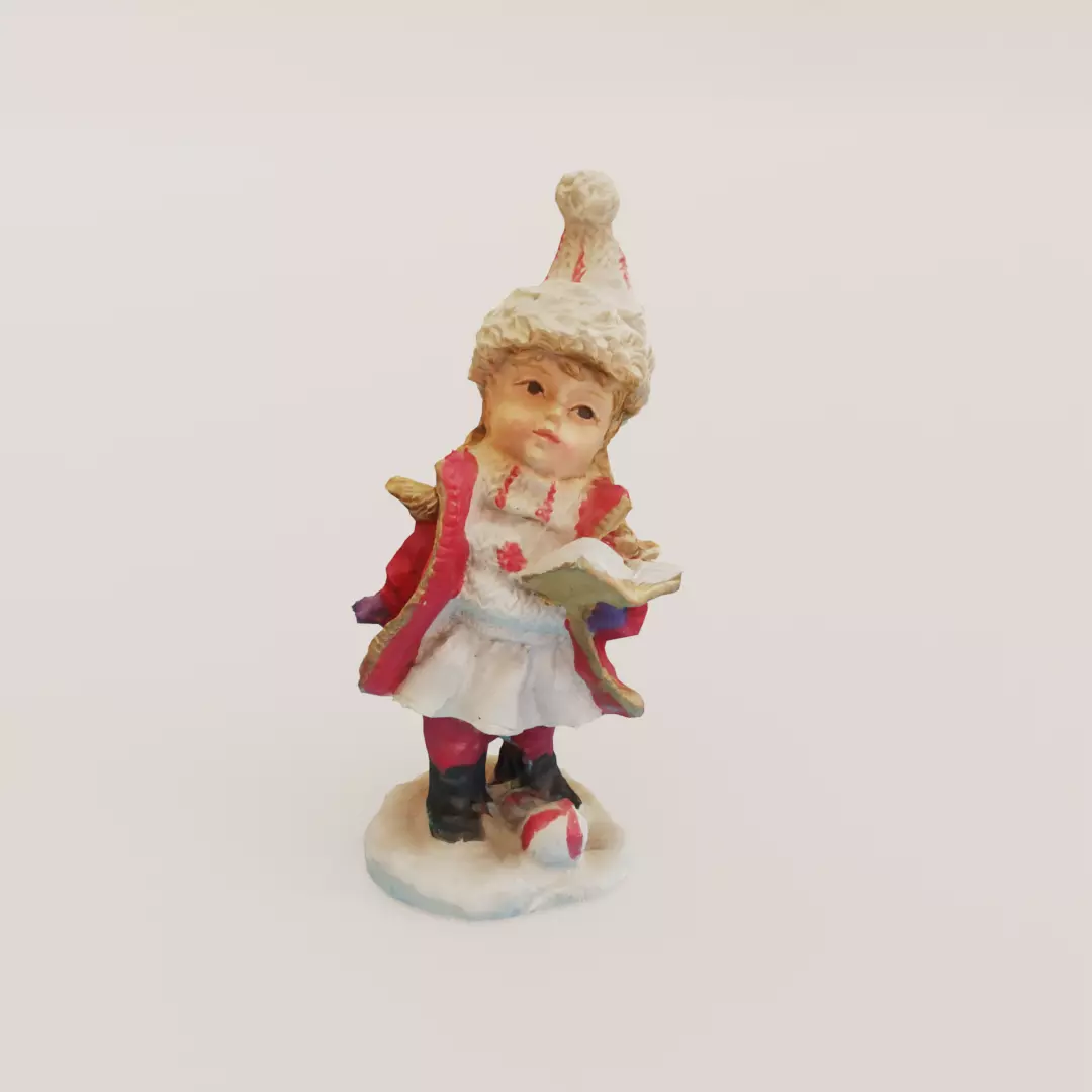 Little Statue Free 3D model