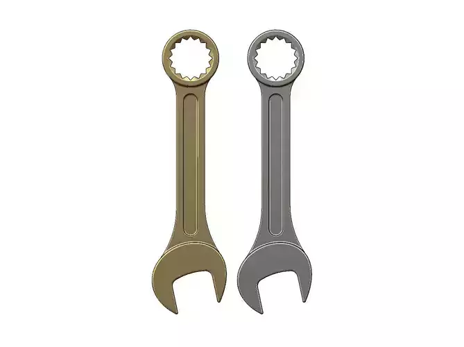 Miniature wrench pendant and charm