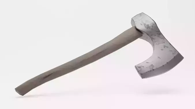 Game-Ready PBR Axe