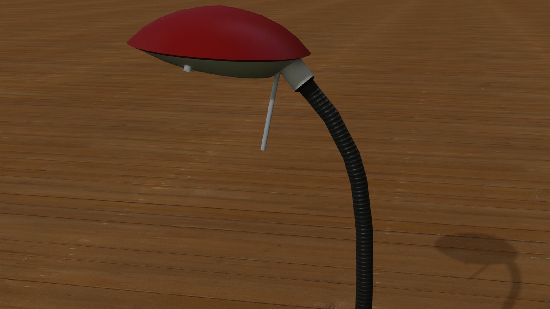 Desktop Lamp Low-poly 3D model_13