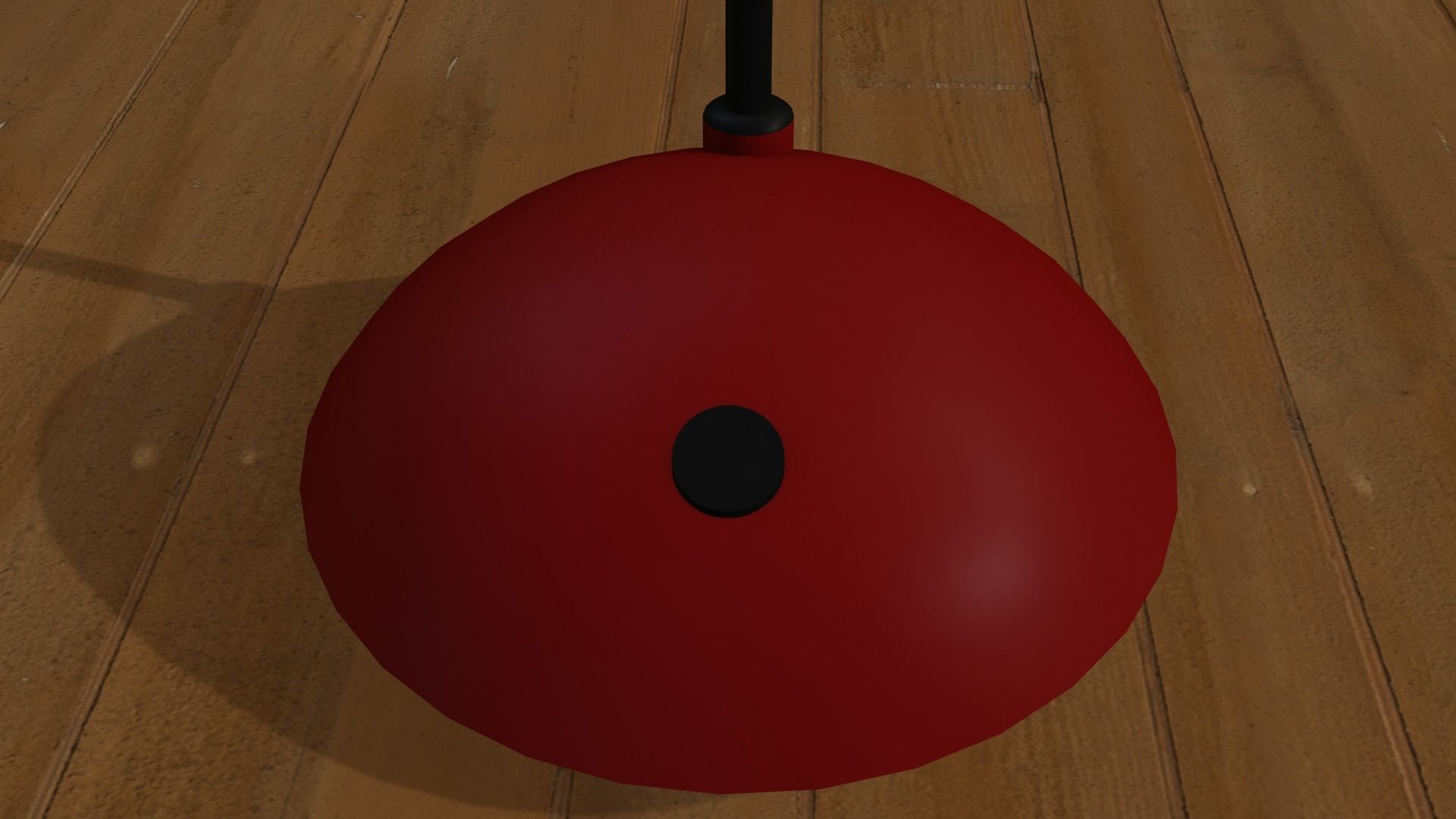 Desktop Lamp Low-poly 3D model_10