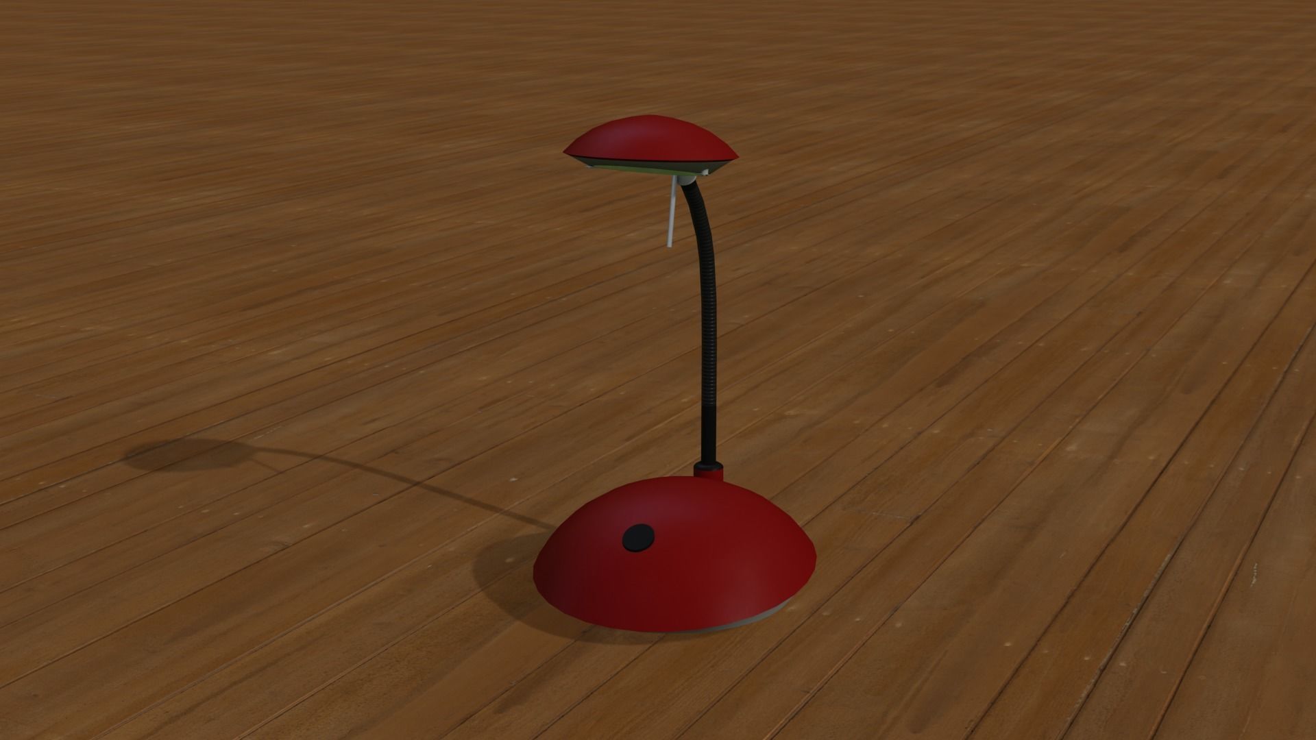 Desktop Lamp Low-poly 3D model_1