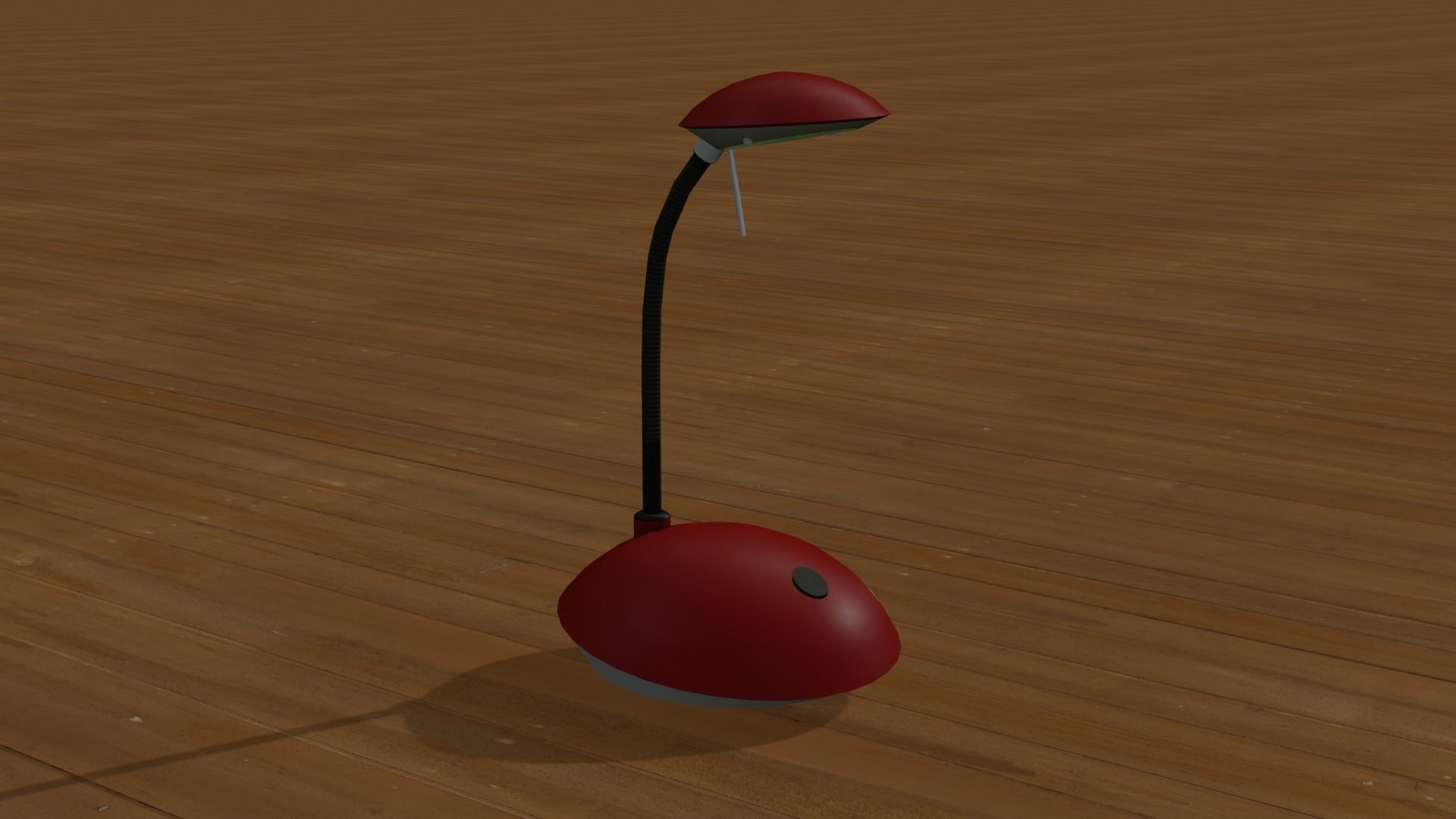 Desktop Lamp Low-poly 3D model_2