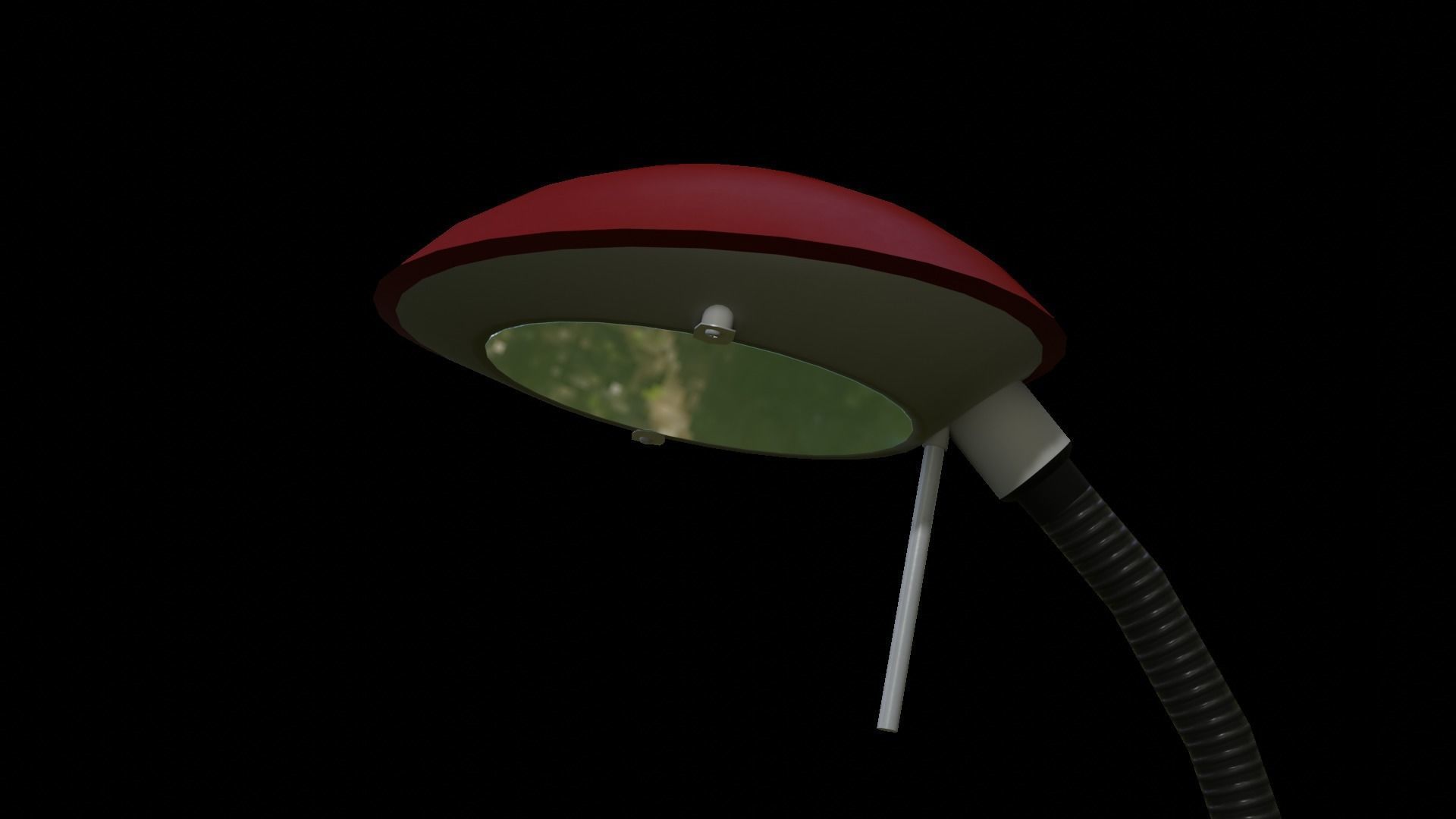 Desktop Lamp Low-poly 3D model_7