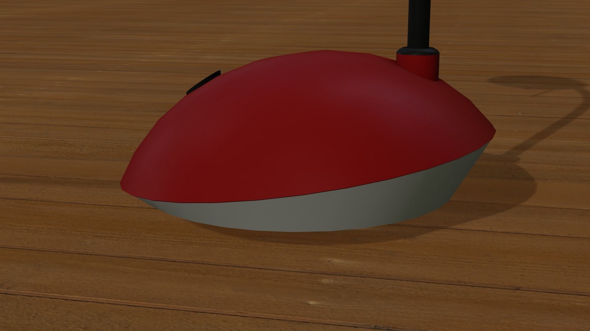 Desktop Lamp Low-poly 3D model_12