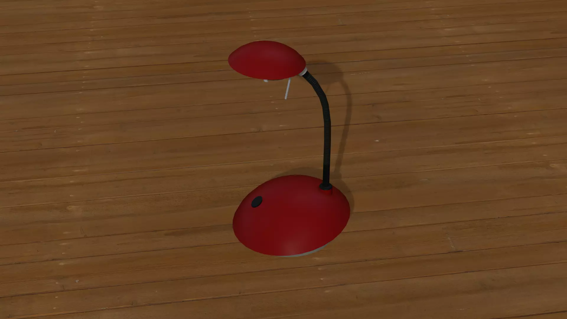 Desktop Lamp Low-poly 3D model_0