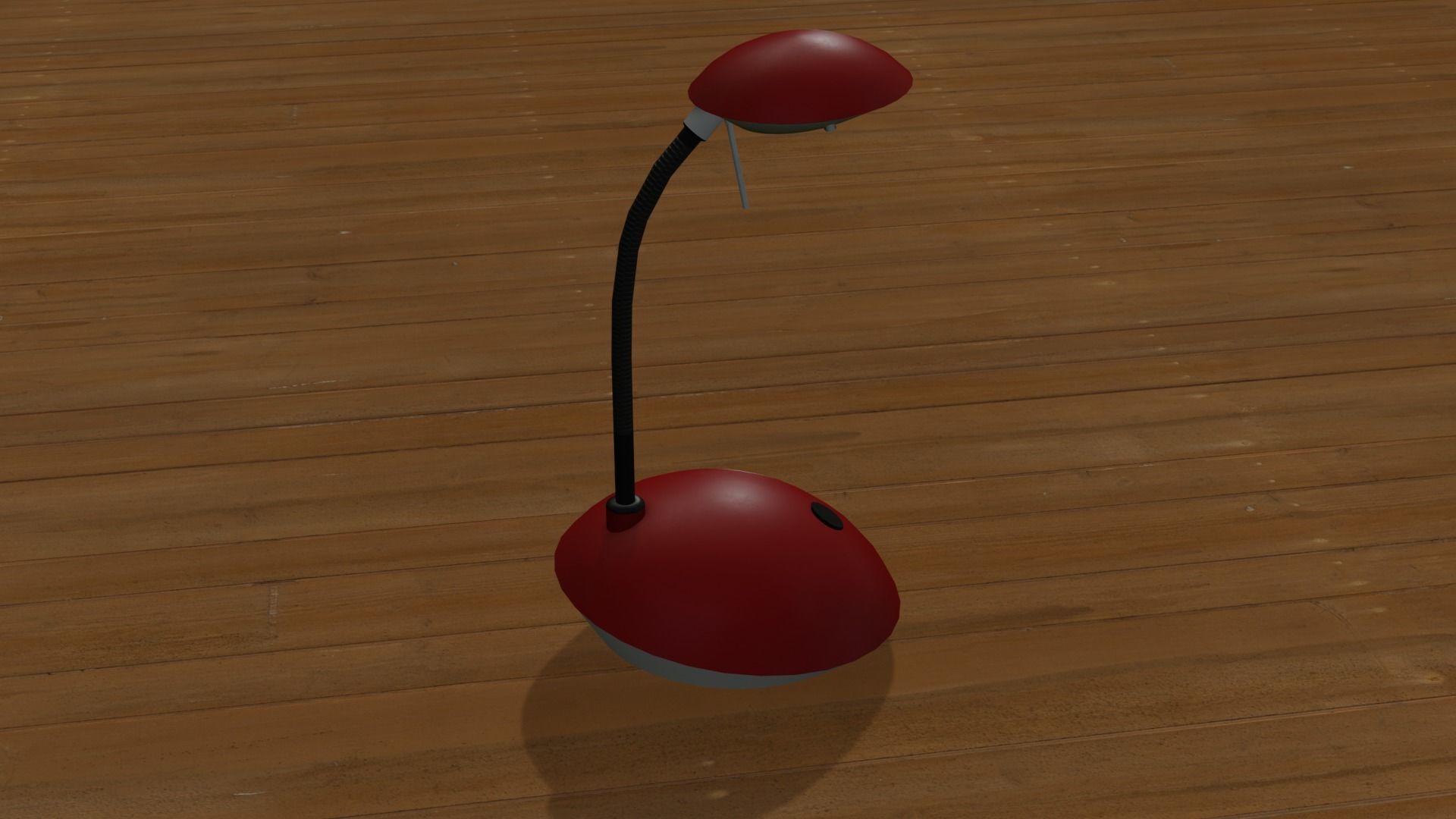 Desktop Lamp Low-poly 3D model_3