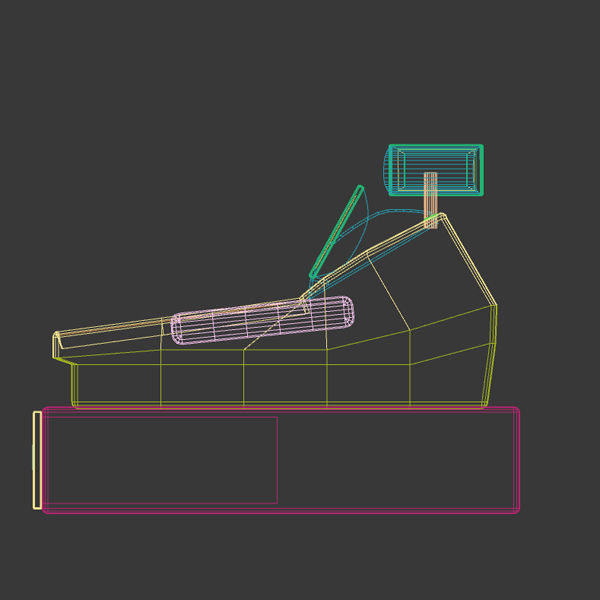 Cash Register - Till - POS 3D model_5