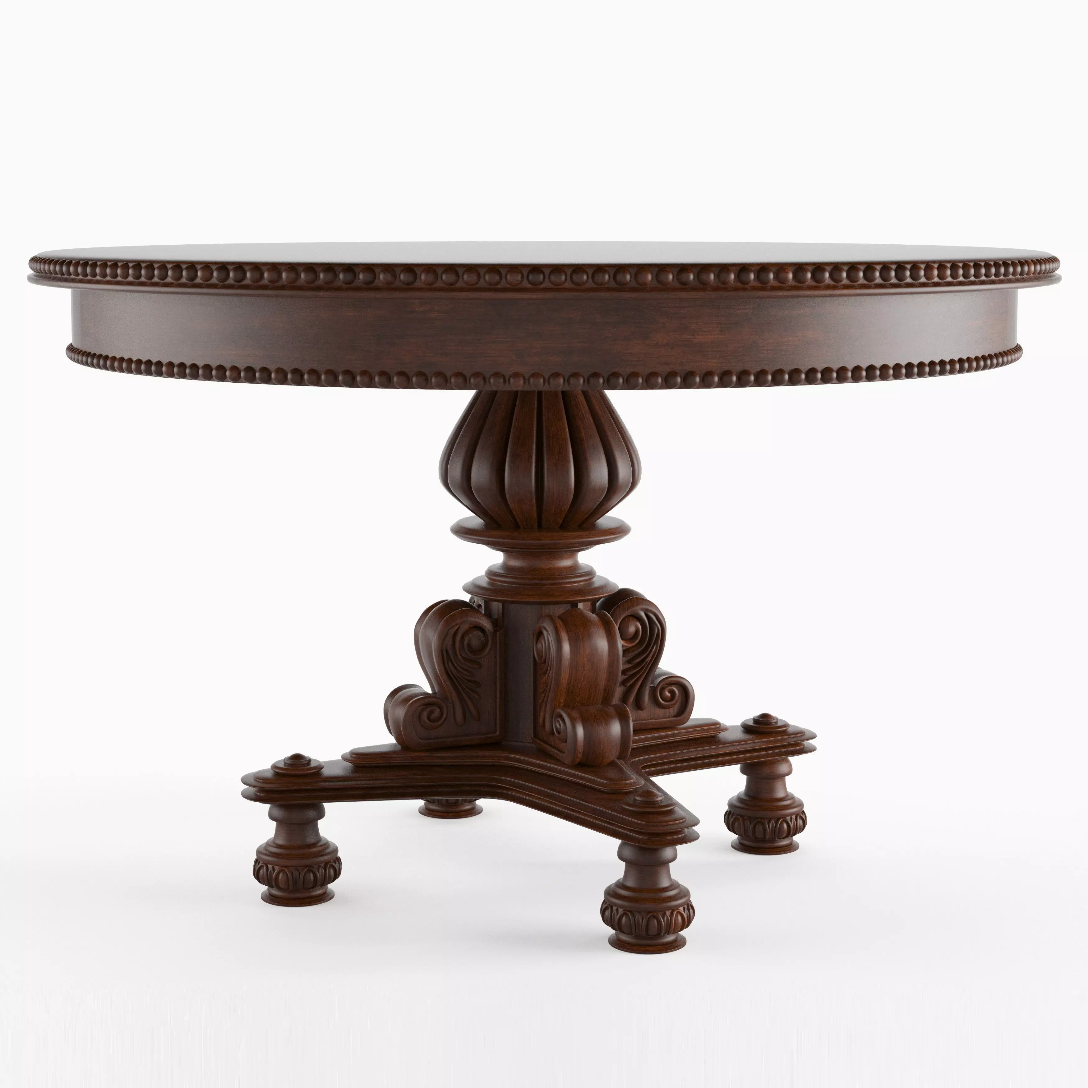 Table Classic 3D model_0