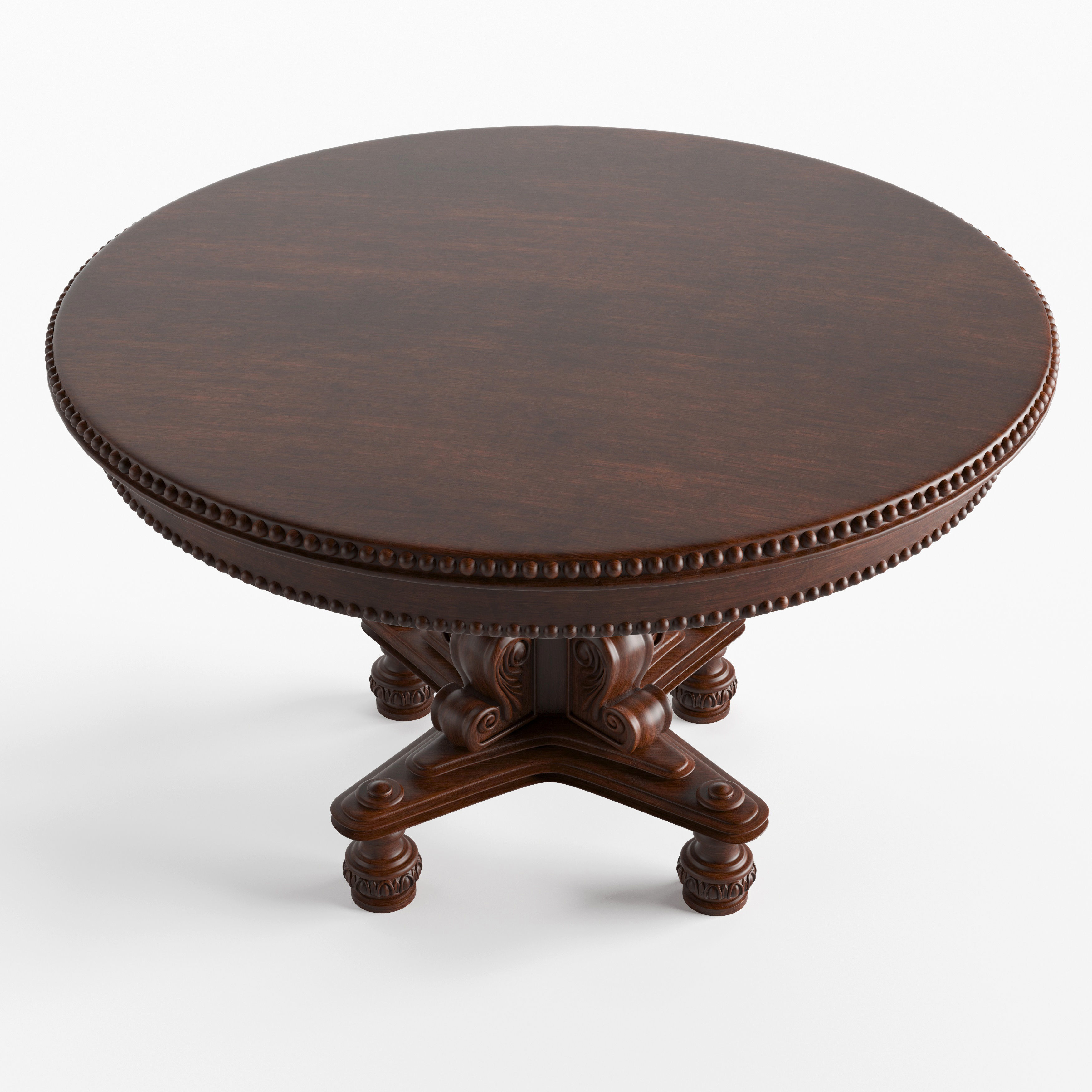 Table Classic 3D model_1