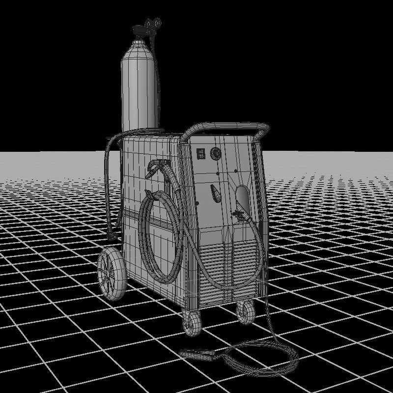 Welding Machine 3D model_10