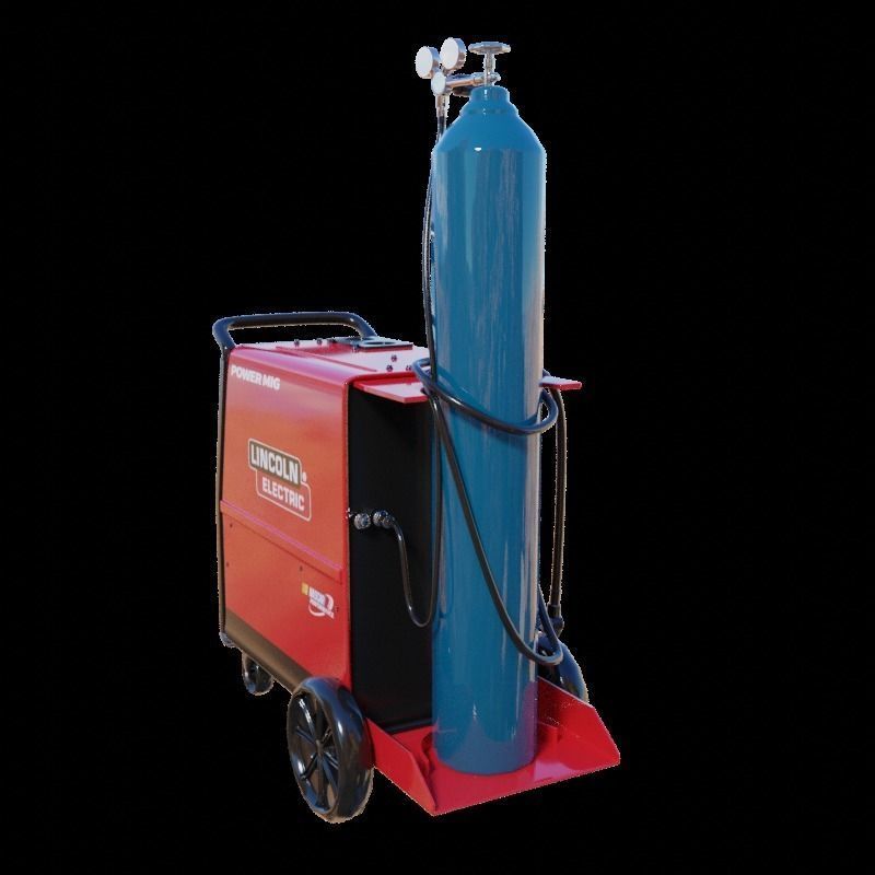 Welding Machine 3D model_4