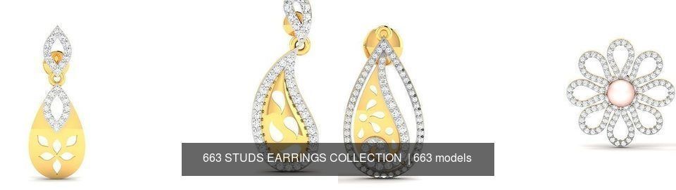 663 STUDS EARRINGS COLLECTION  _44