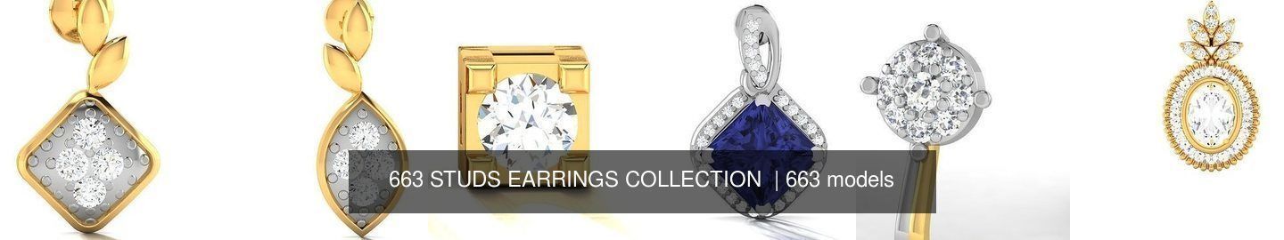 663 STUDS EARRINGS COLLECTION  _93