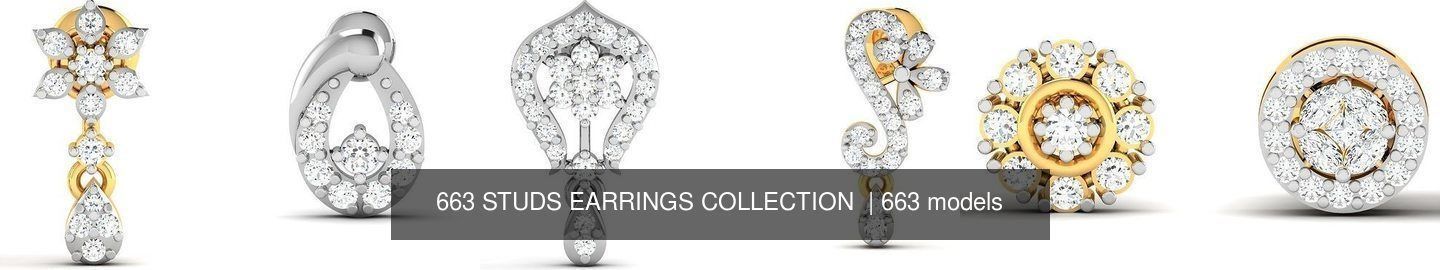 663 STUDS EARRINGS COLLECTION  _57
