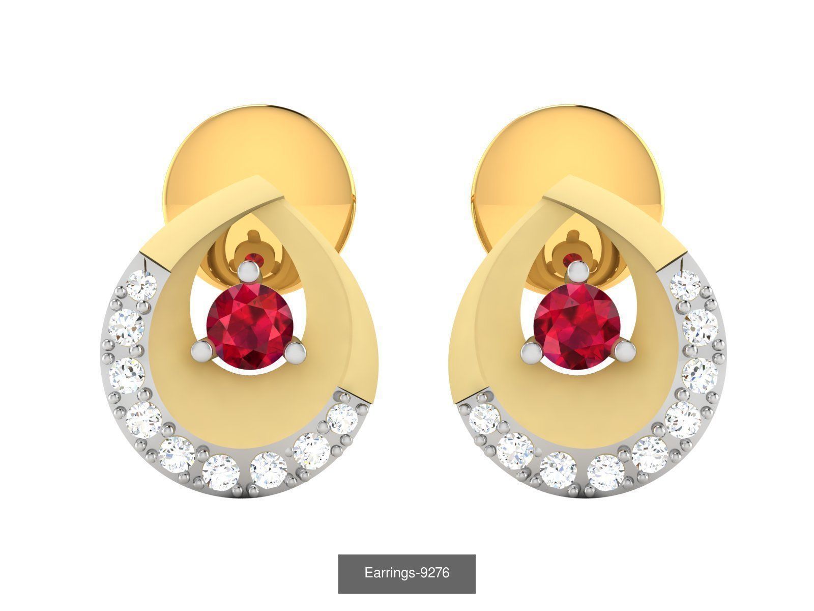 663 STUDS EARRINGS COLLECTION  _160