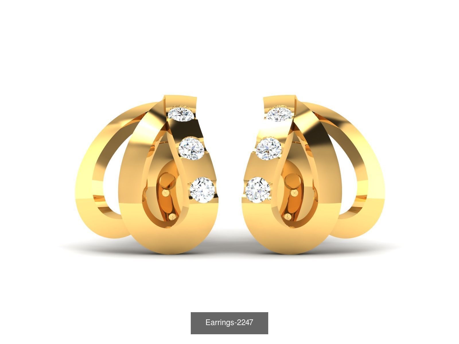 663 STUDS EARRINGS COLLECTION  _246