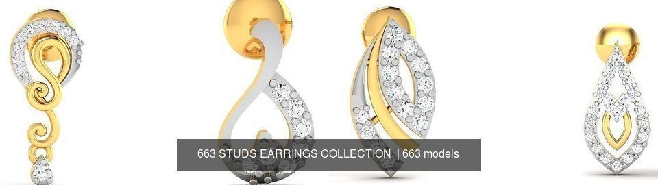 663 STUDS EARRINGS COLLECTION  _41