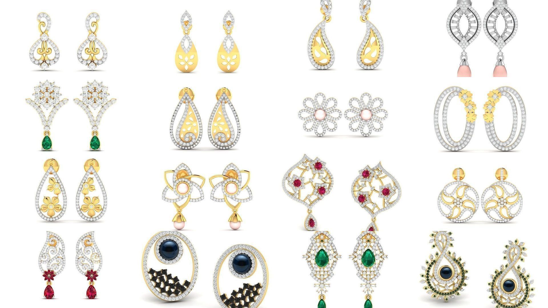 663 STUDS EARRINGS COLLECTION  _83