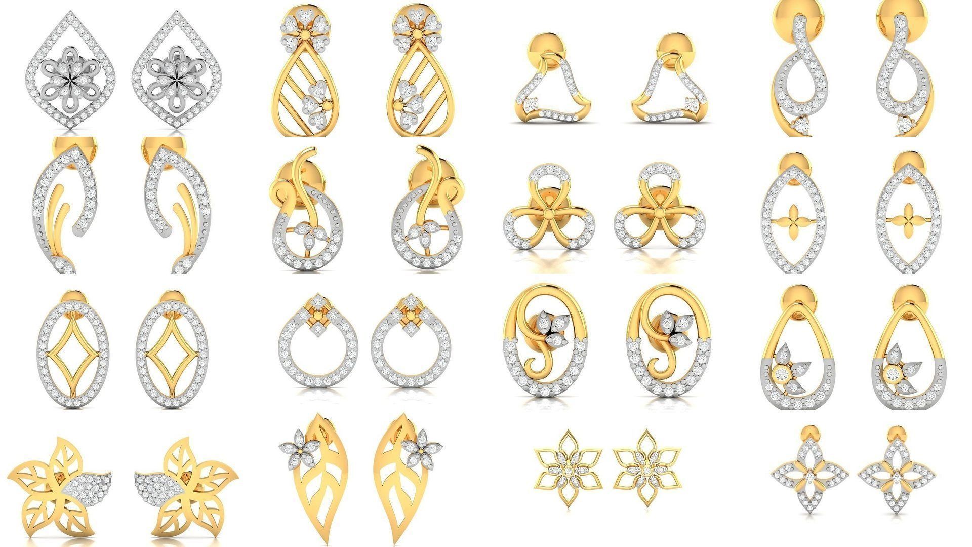 663 STUDS EARRINGS COLLECTION  _137