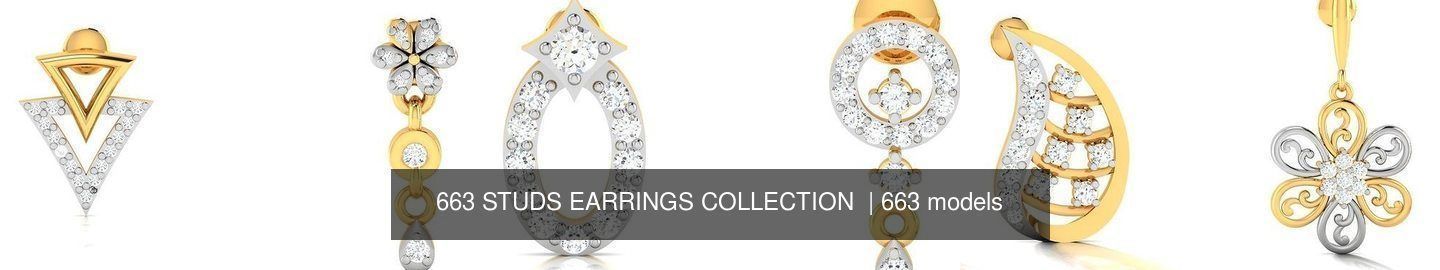 663 STUDS EARRINGS COLLECTION  _69
