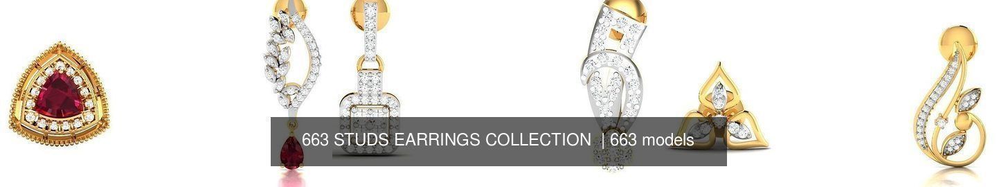 663 STUDS EARRINGS COLLECTION  _96