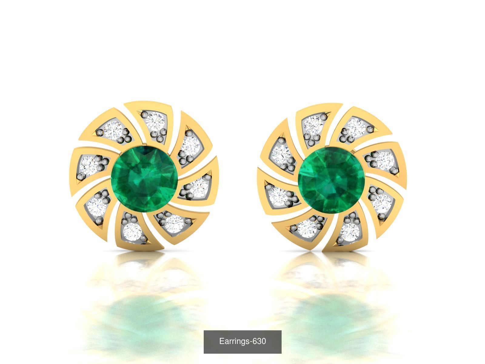 663 STUDS EARRINGS COLLECTION  _173