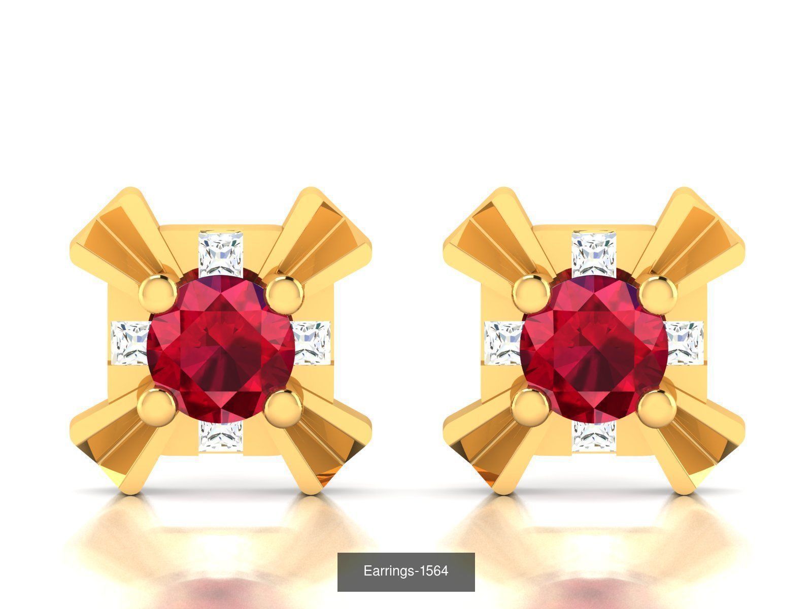 663 STUDS EARRINGS COLLECTION  _201