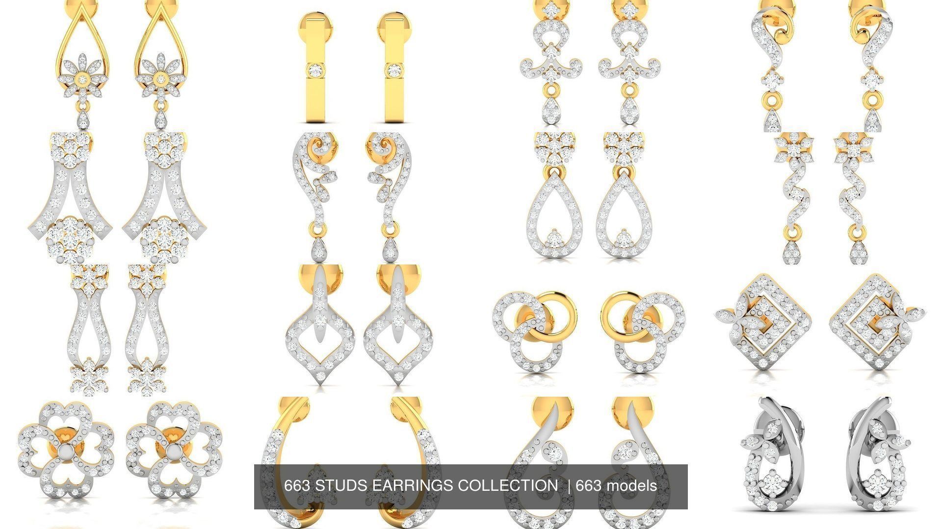 663 STUDS EARRINGS COLLECTION  _61
