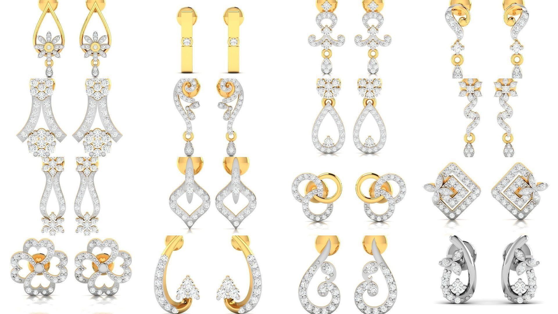 663 STUDS EARRINGS COLLECTION  _131