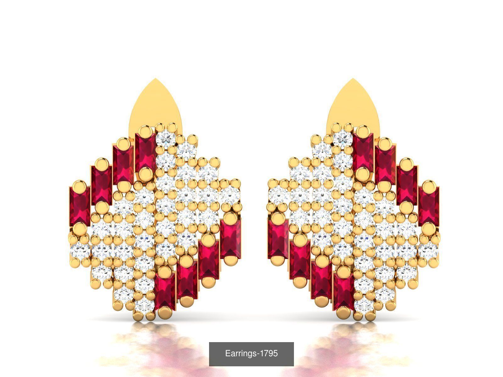 663 STUDS EARRINGS COLLECTION  _277