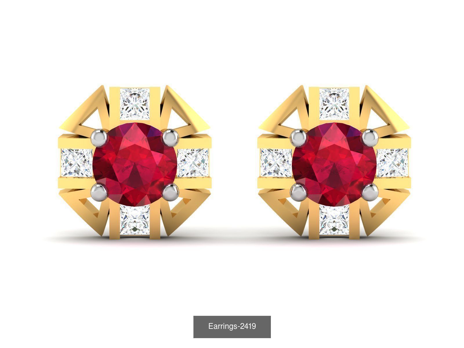 663 STUDS EARRINGS COLLECTION  _242