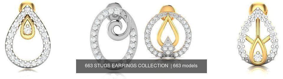 663 STUDS EARRINGS COLLECTION  _88