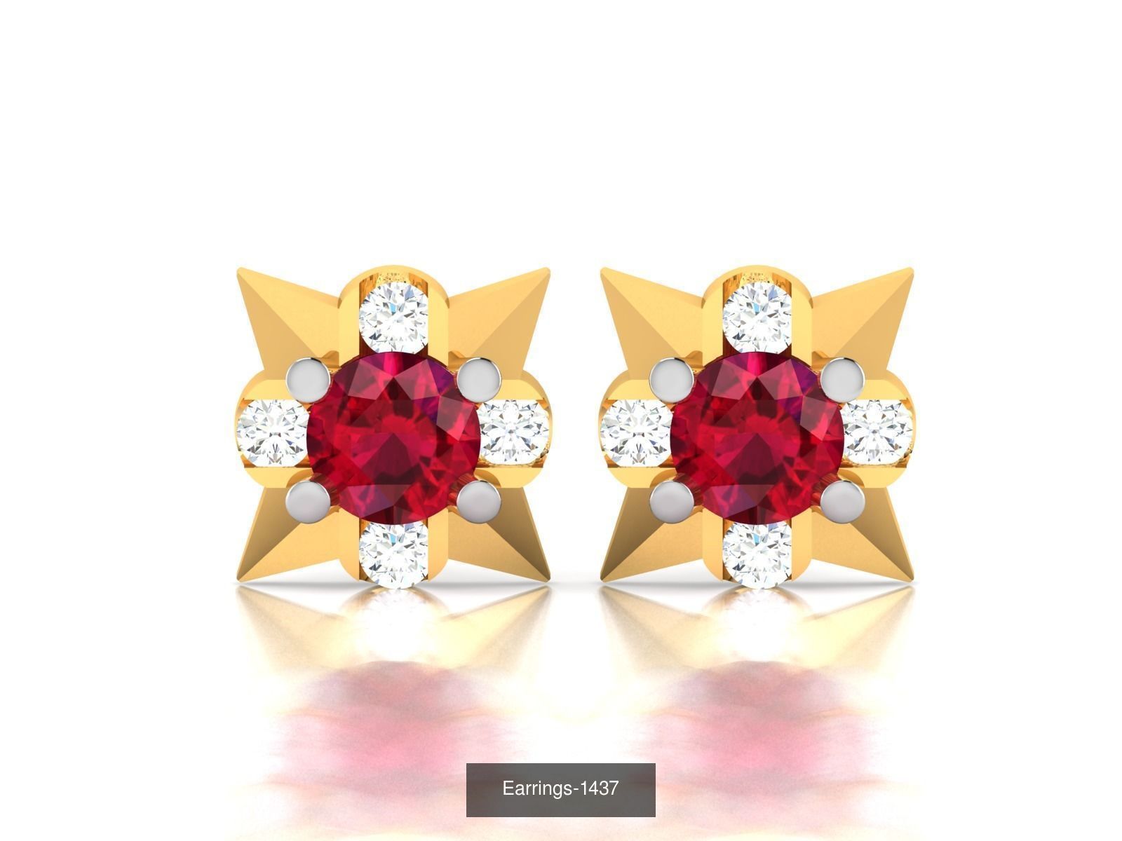 663 STUDS EARRINGS COLLECTION  _204