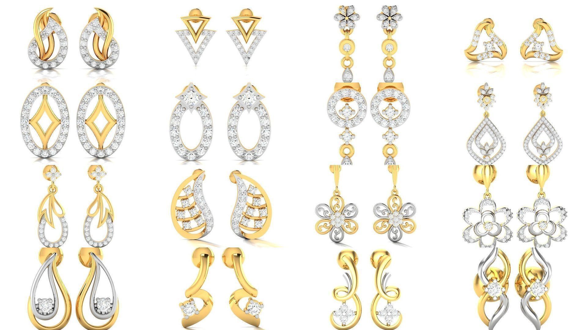 663 STUDS EARRINGS COLLECTION  _133