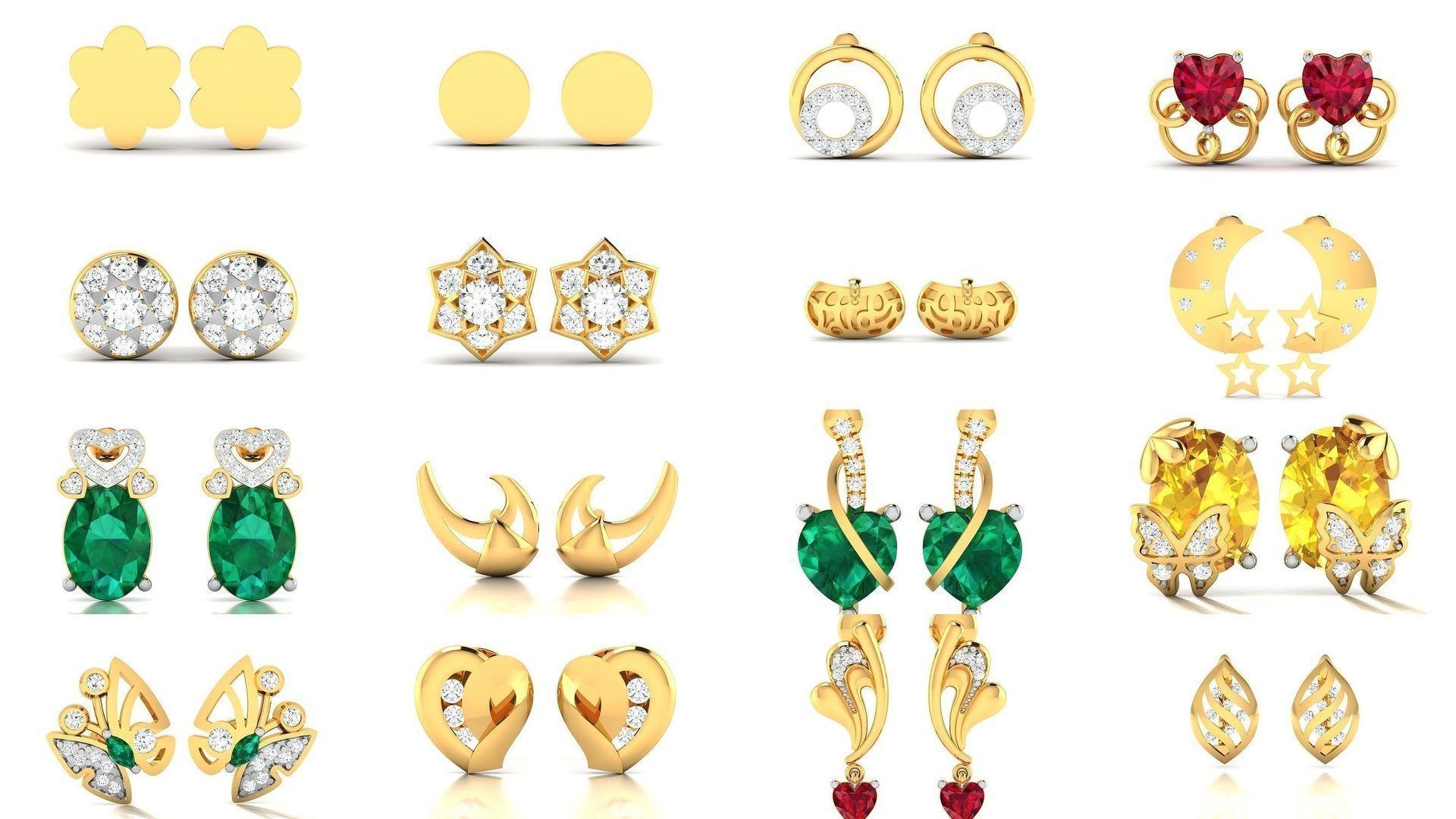 663 STUDS EARRINGS COLLECTION  _6