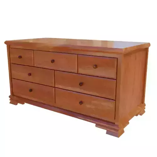 Dresser wooden with drawers