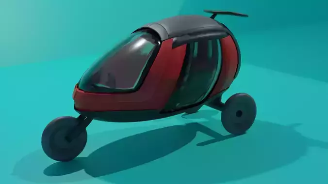 Multi-purpose hybrid electric self-charging solar tricycle