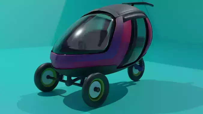 Multi-purpose hybrid electric self-charging solar tricycle v2