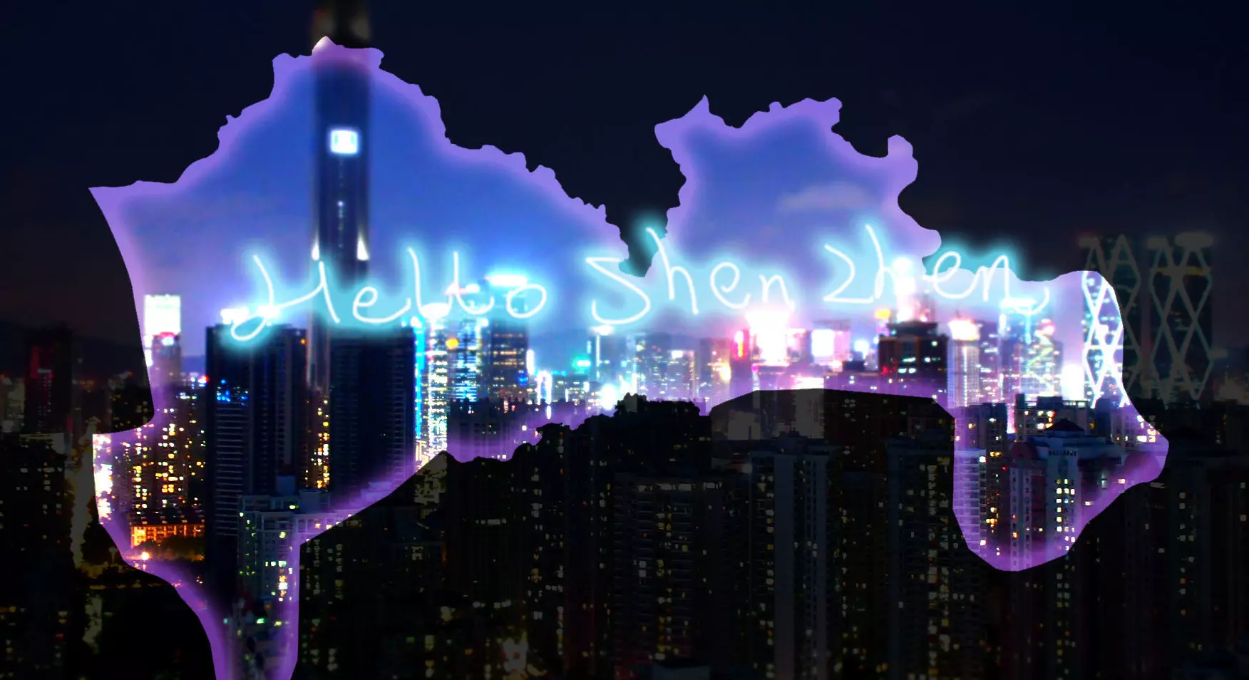 SHENZHEN CITY digital land Terrain model 3D model
