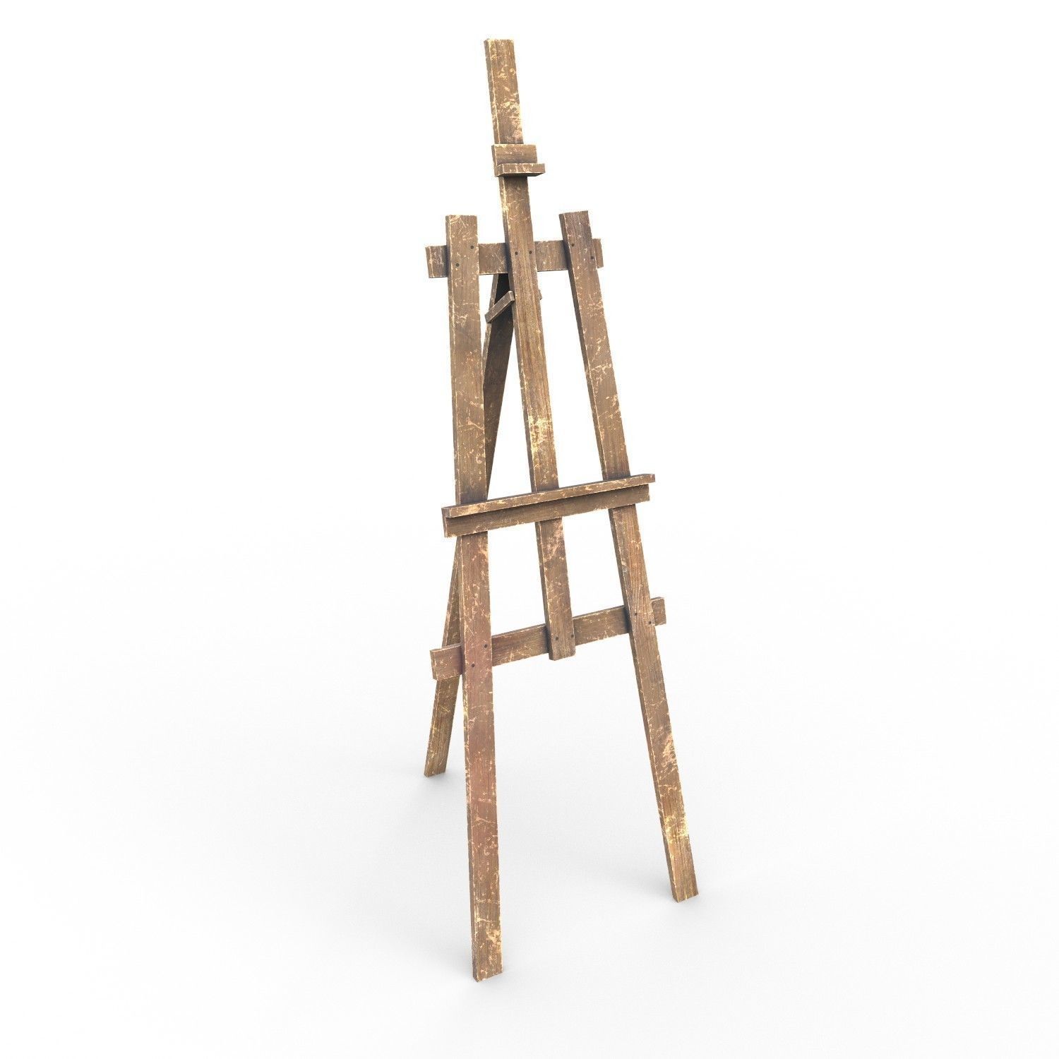 Easel Stand - PBR Low-poly 3D model_2