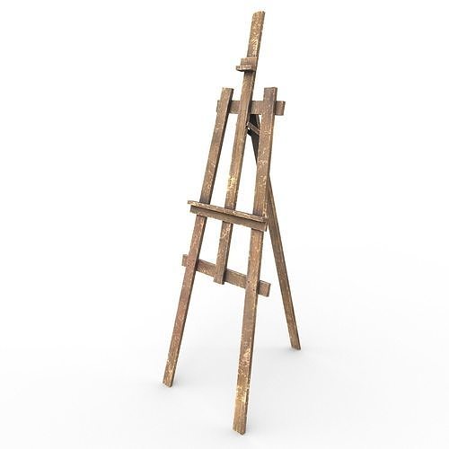 Easel Stand - PBR Low-poly 3D model