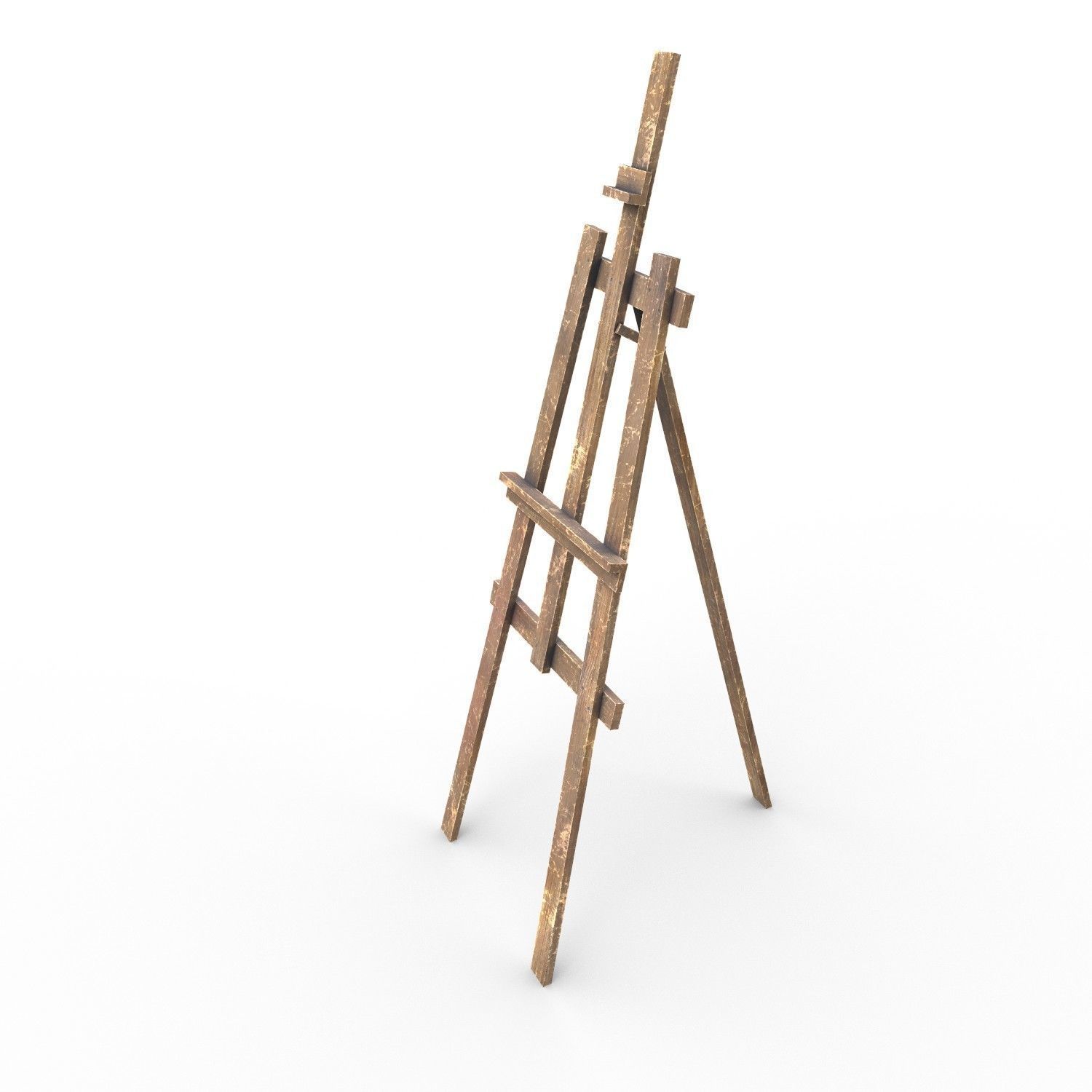 Easel Stand - PBR Low-poly 3D model_6