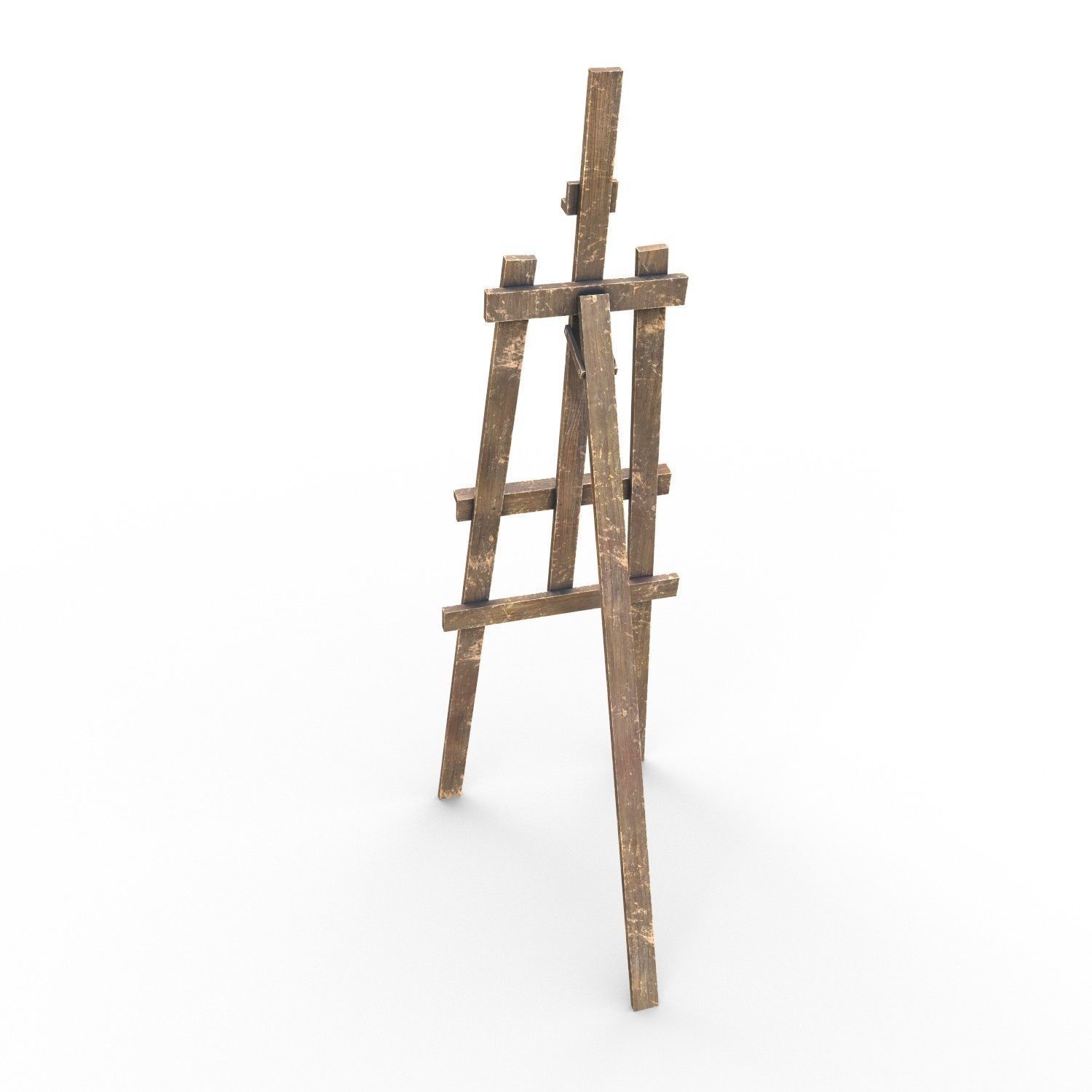 Easel Stand - PBR Low-poly 3D model_5