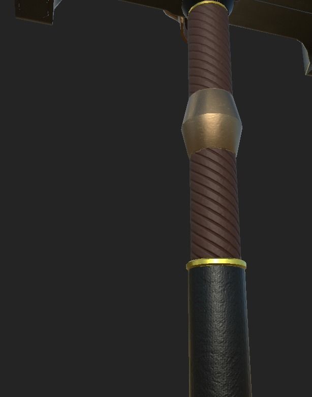 Power Sword 3D model_2