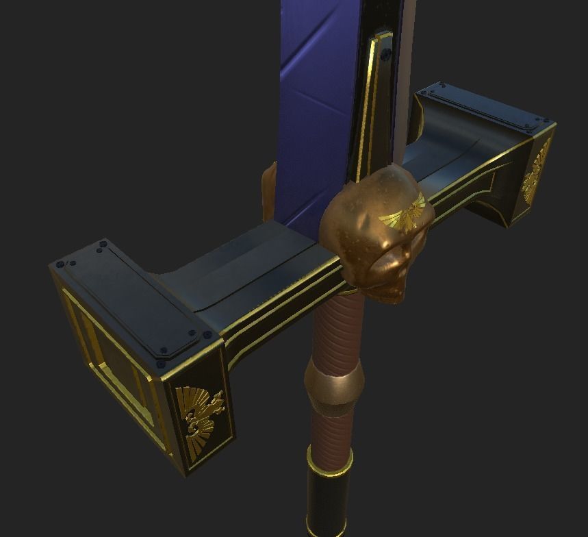 Power Sword 3D model_3