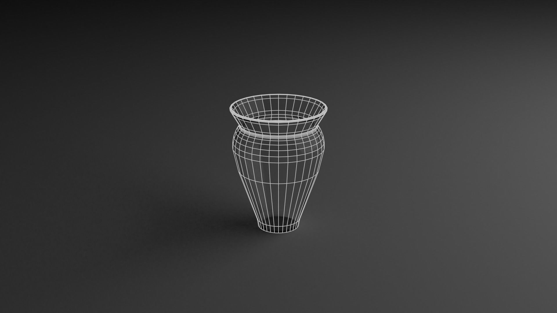 Glass Vase Low Poly Free low-poly 3D model_2
