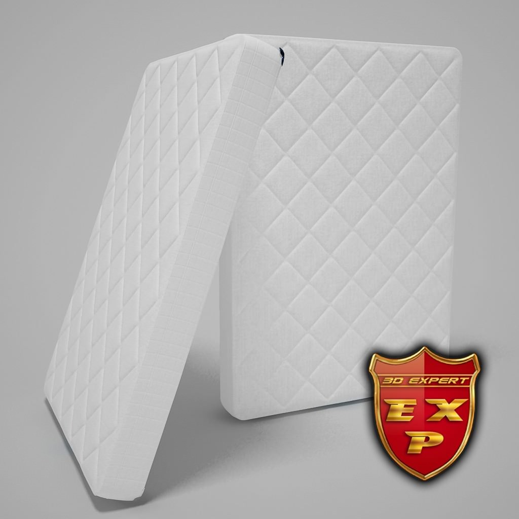 Mattress v1 3D model_0