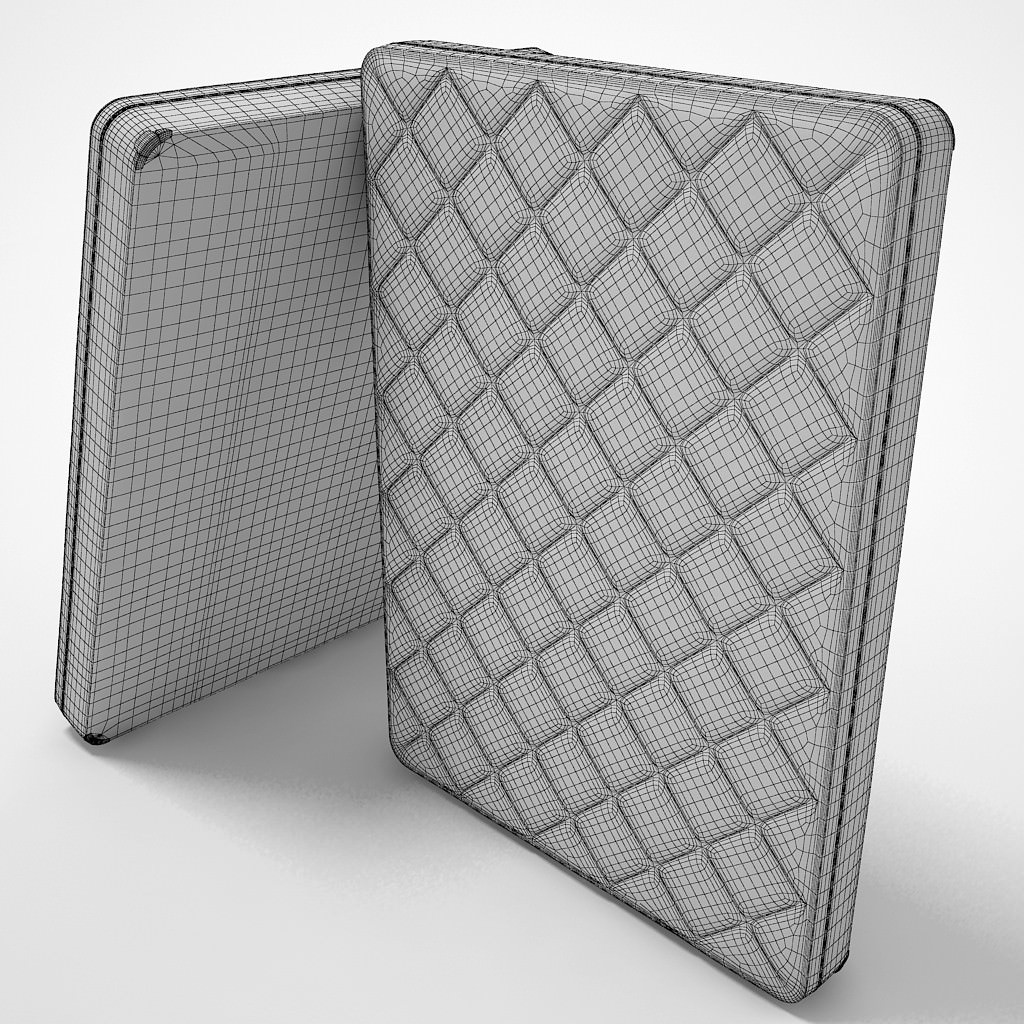 Mattress v1 3D model_1